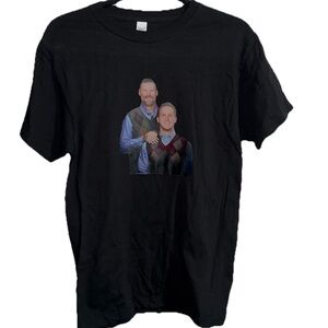 Men’s Graphic Tee Black M&O Gold SM NEW